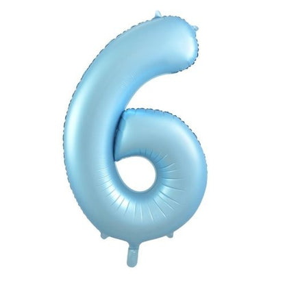 34" Decrotex Foil Balloon - Pastel Blue #6