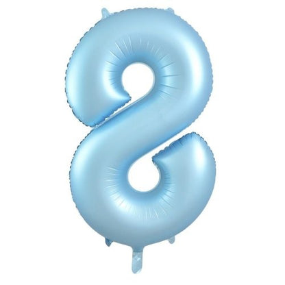34" Decrotex Foil Balloon - Pastel Blue #8