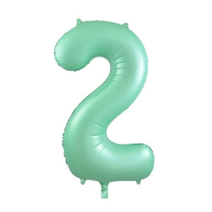 34" Decrotex Foil Balloon - Pastel Mint #2