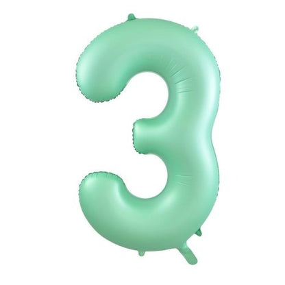 34" Decrotex Foil Balloon - Pastel Mint #3