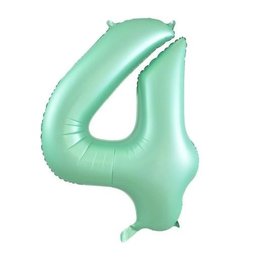 34" Decrotex Foil Balloon - Pastel Mint #4