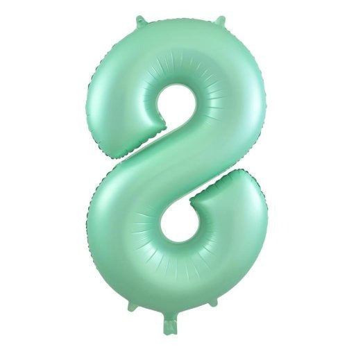 34" Decrotex Foil Balloon - Pastel Mint #8
