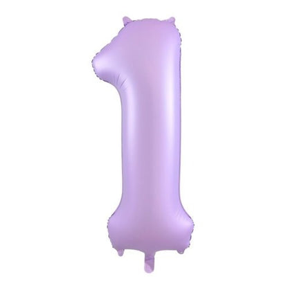 34" Decrotex Foil Balloon - Pastel Lilac #1