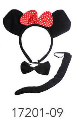 Animal 3pcs Set (Bow Mouse) image 0