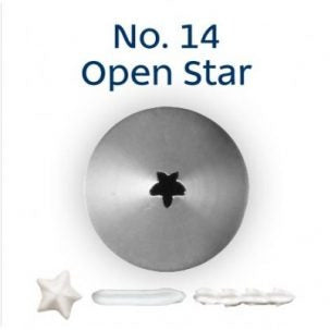 Piping Tip Open Star 14 image 0