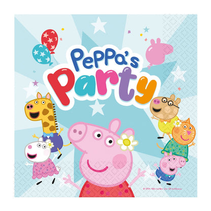 16 Peppa's Party Lunch Napkin image 0
