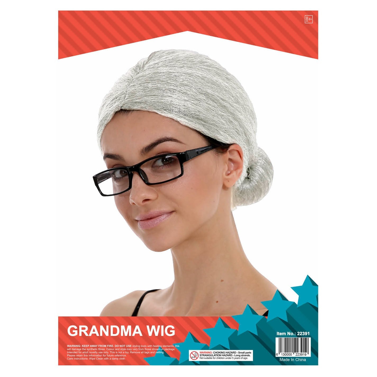Grandma Wig - Light Grey
