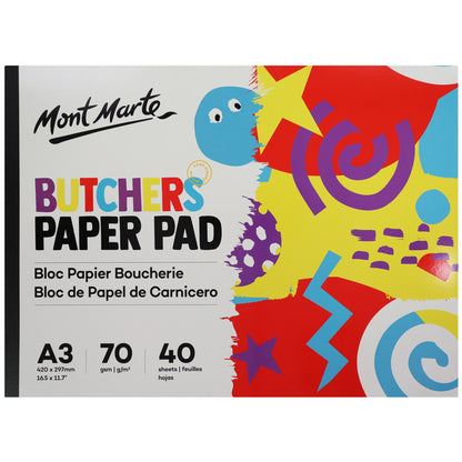 Butchers Paper Pad A3 40 Sheets image 0