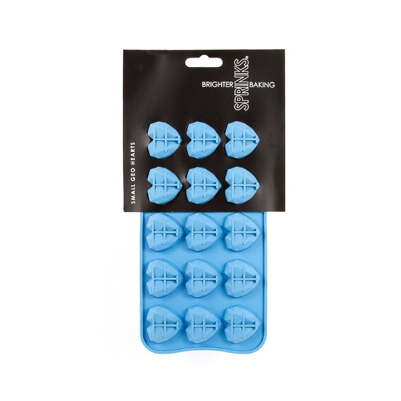 SPRINKS Silicone Mould - SMALL GEO HEART image 0