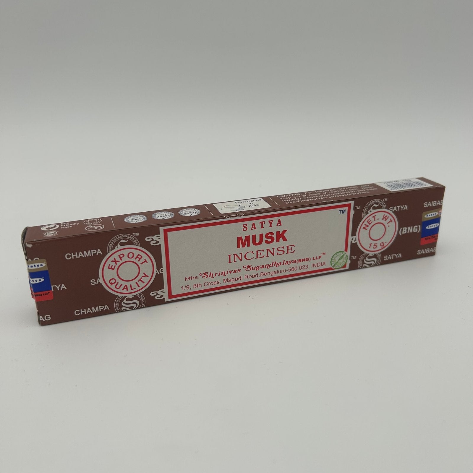 Satya Musk Perfumed Agarbatti 15g image 0