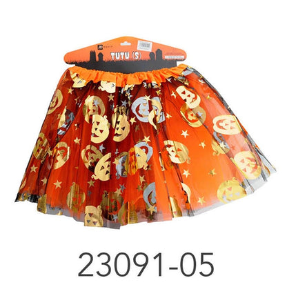 Halloween Tutu (Orange with pumpkin)