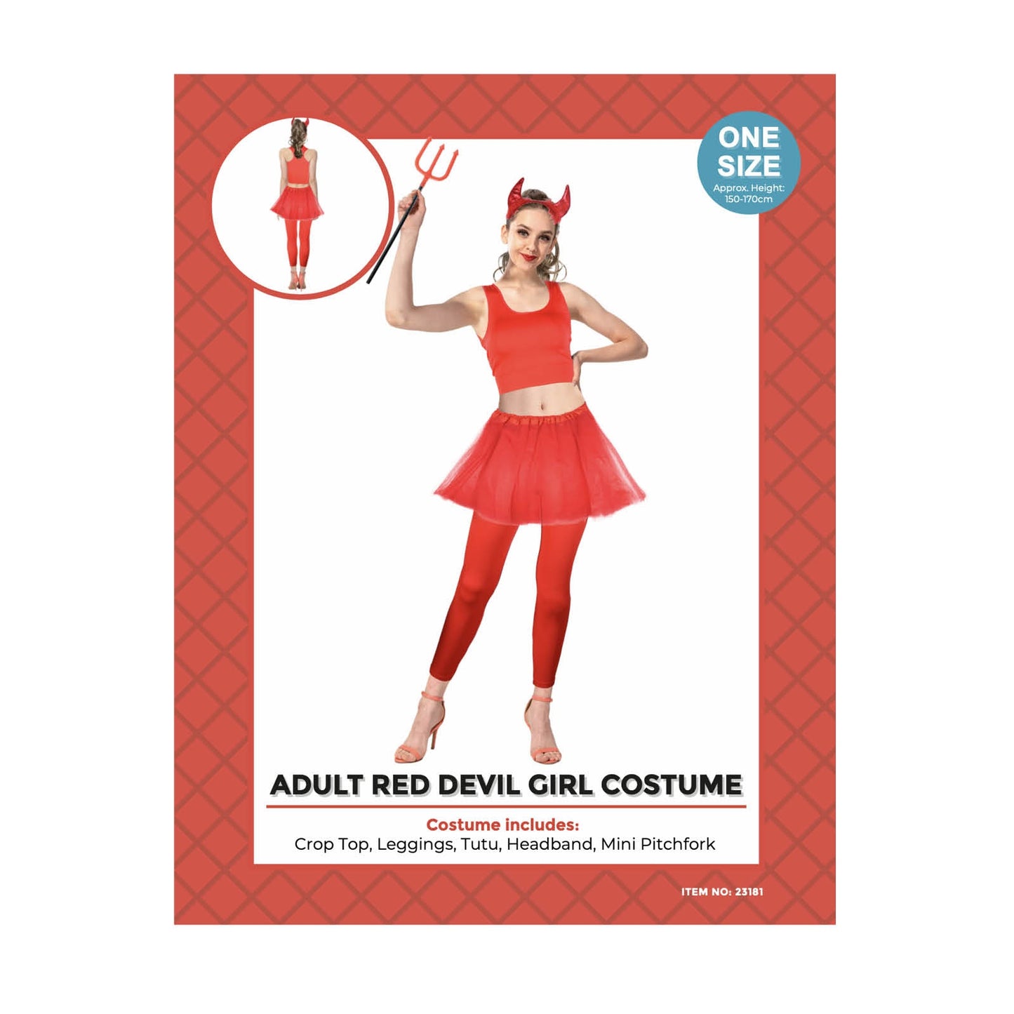 Adult Red Devil Costume