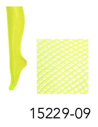 Fishnet Pantyhose (Yellow ) image 0