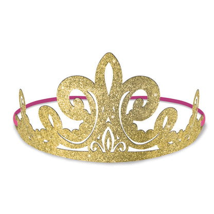 8 Disney Princess Once Upon A Time Glitter Paper Tiaras