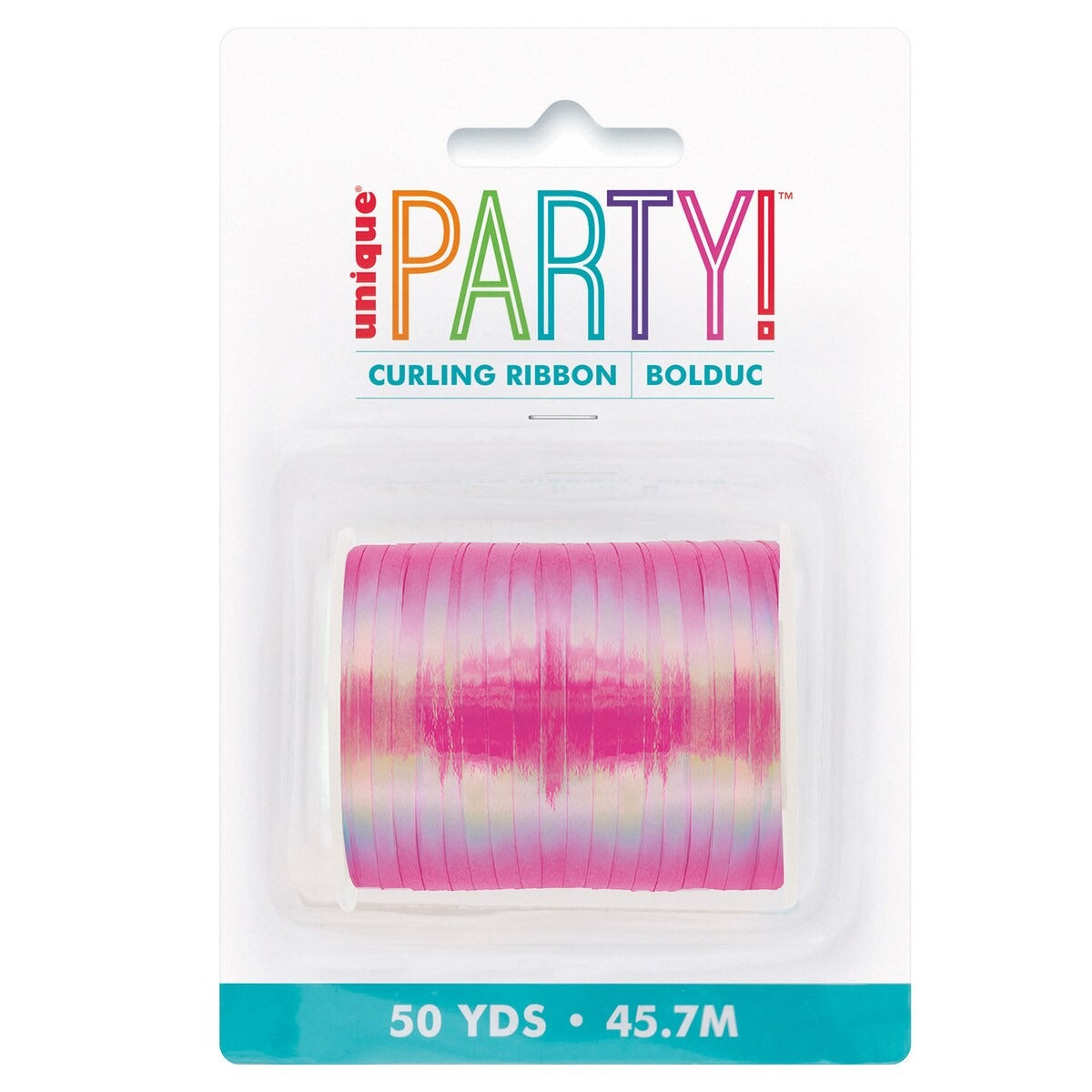 Curling Ribbon 50YDS - PINK IRIDESCENT image 0