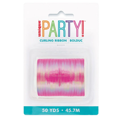 Curling Ribbon 50YDS - PINK IRIDESCENT image 0