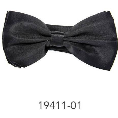 Bow Tie (Plain) L (Black) image 0