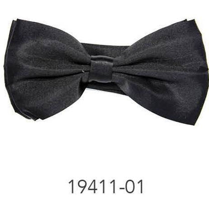 Bow Tie (Plain) L (Black) image 0