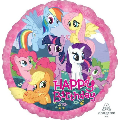 Standard HX MLP BDAY 60cm Foil Balloon