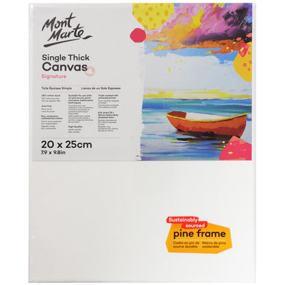Signature Canvas Pine Frame S.T. 20x25cm image 0