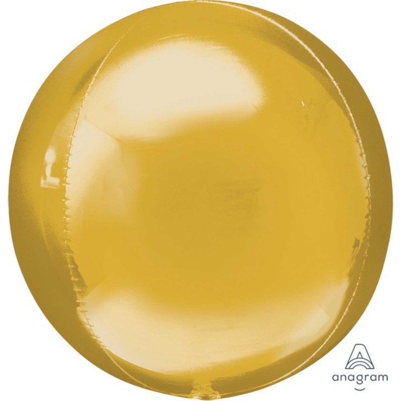 Orbz XL Gold Balloon 40cm