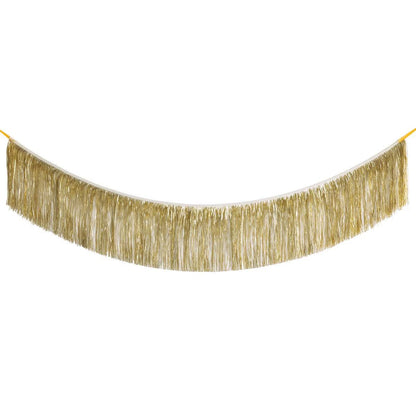 Gold Foil Fringe Garland 6Ft