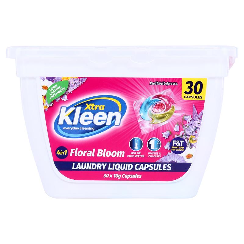 Laundry Liquid Capsule Disc Pods 30pk (4 in 1) - Floral Bloom