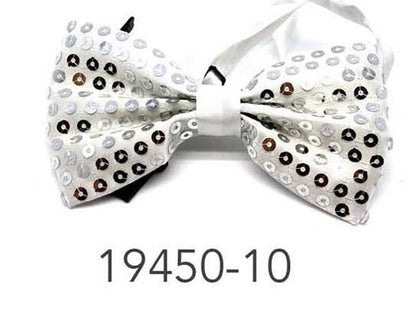 Bow Tie (Sequin) Small (Silver) image 0