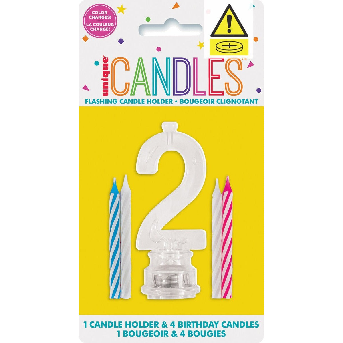 FLASHING BIRTHDAY CANDLE 2 image 0