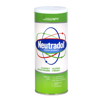NEUTRADOL 350g CARPET FRESHENER AND DEODORIZER SUPER FRESH