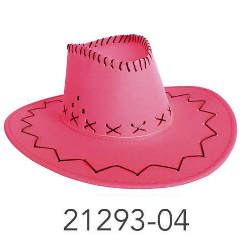 Fluro Cowboy Hat (Hot Pink) image 0