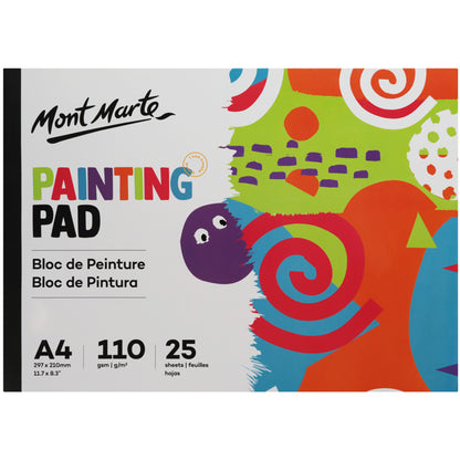 Painting Pad A4 25 Sheets image 0