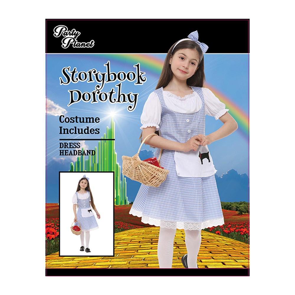 Storybook Dorothy Kids Costume Large (H: 128cm W: 56cm) image 0