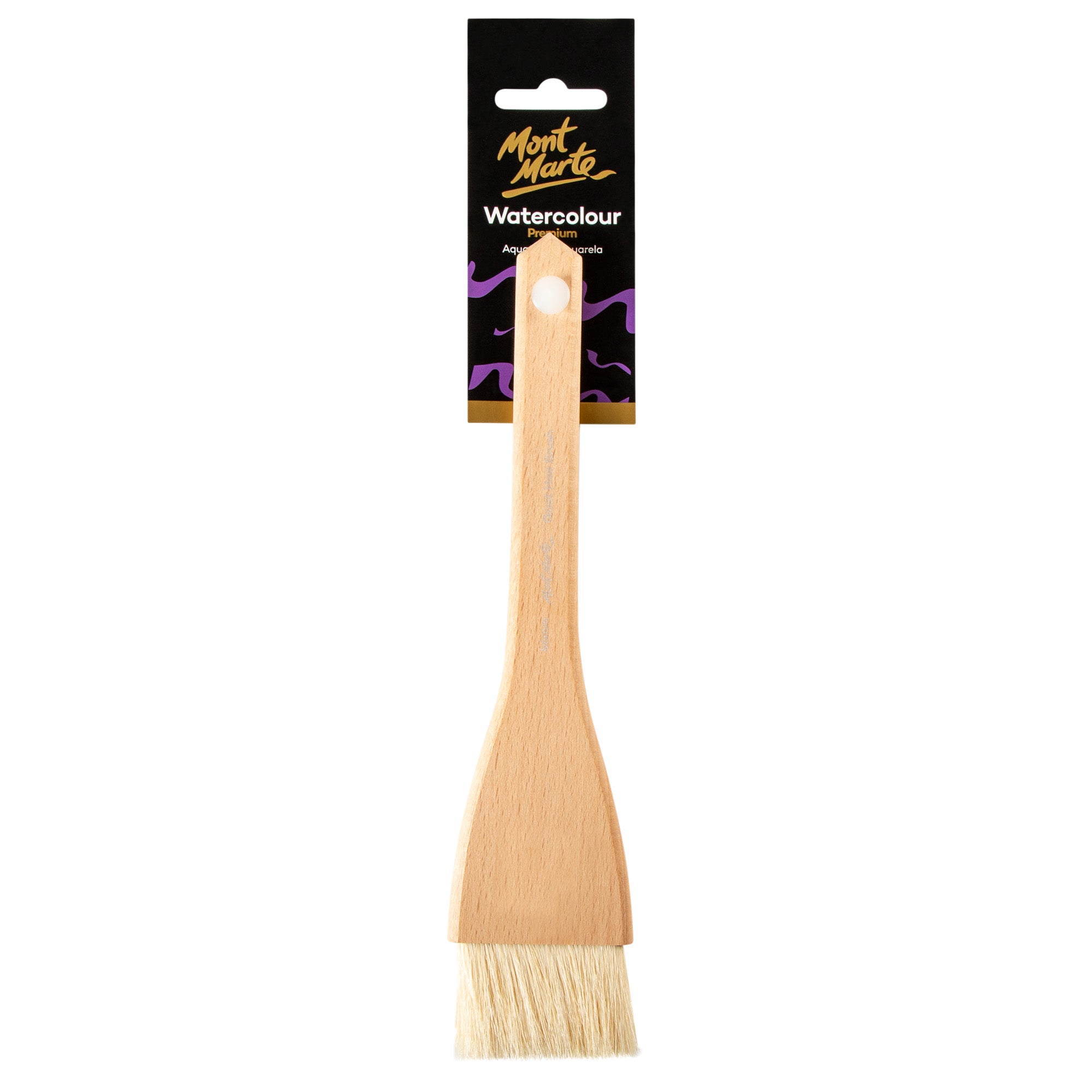 Goat Hair Beech Hake Brush - 46mm image 0