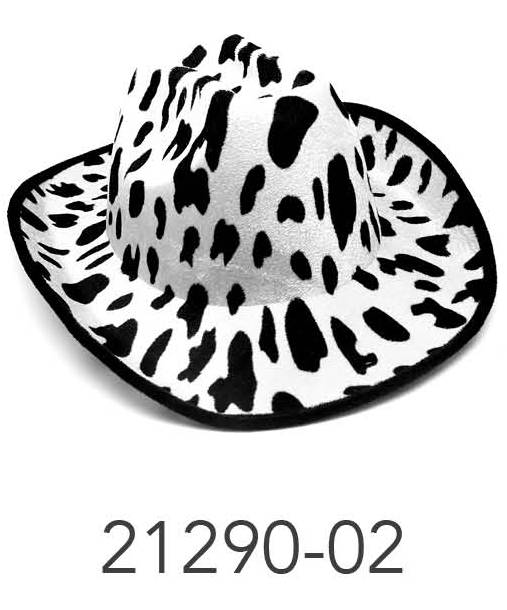 Cowboy Hat with Pattern (Cow) image 0