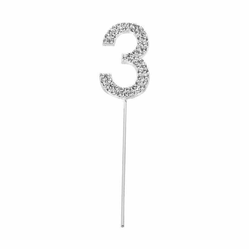 Silver Cake Topper - 3 image 0