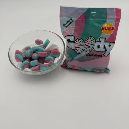 Swedish Candy - Bubs Goody Raspberry/Blueberry 90g image 0