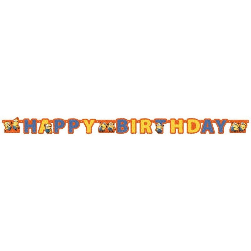 Minions Illustrated Letter Banner image 0