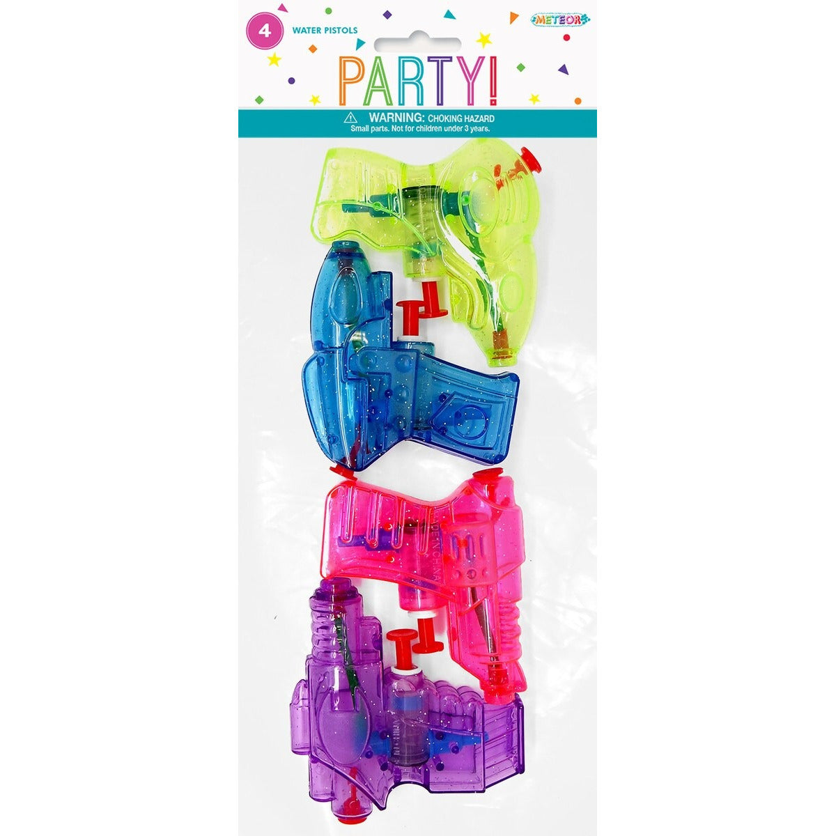 4 WATER PISTOLS image 0