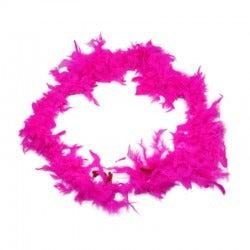 Feather Boa Hot pink 2m image 0