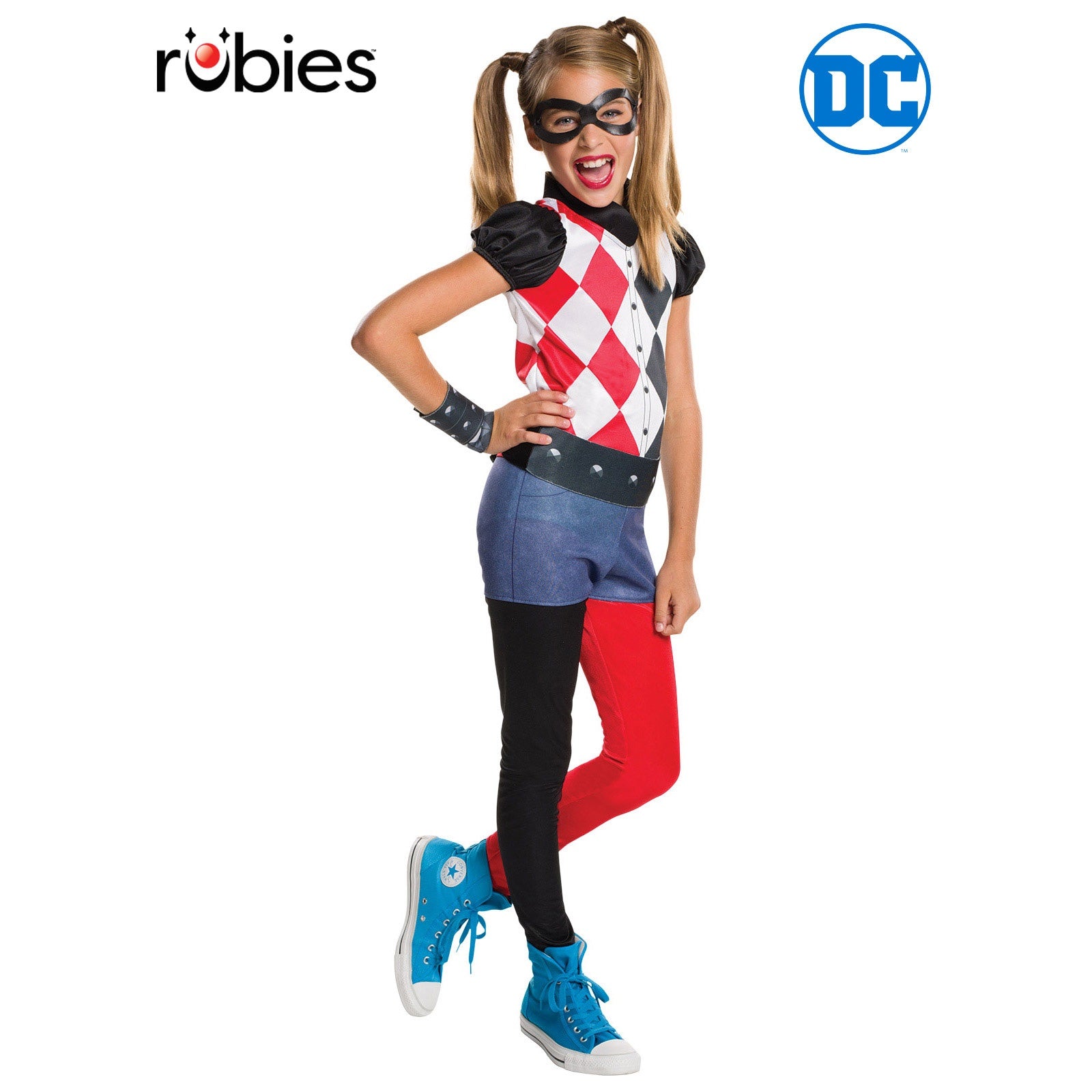 Harley Quinn Kids Costume. 6-8 years image 0