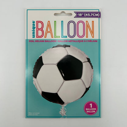 3D SOCCER 18" FOIL BLN PKG image 0
