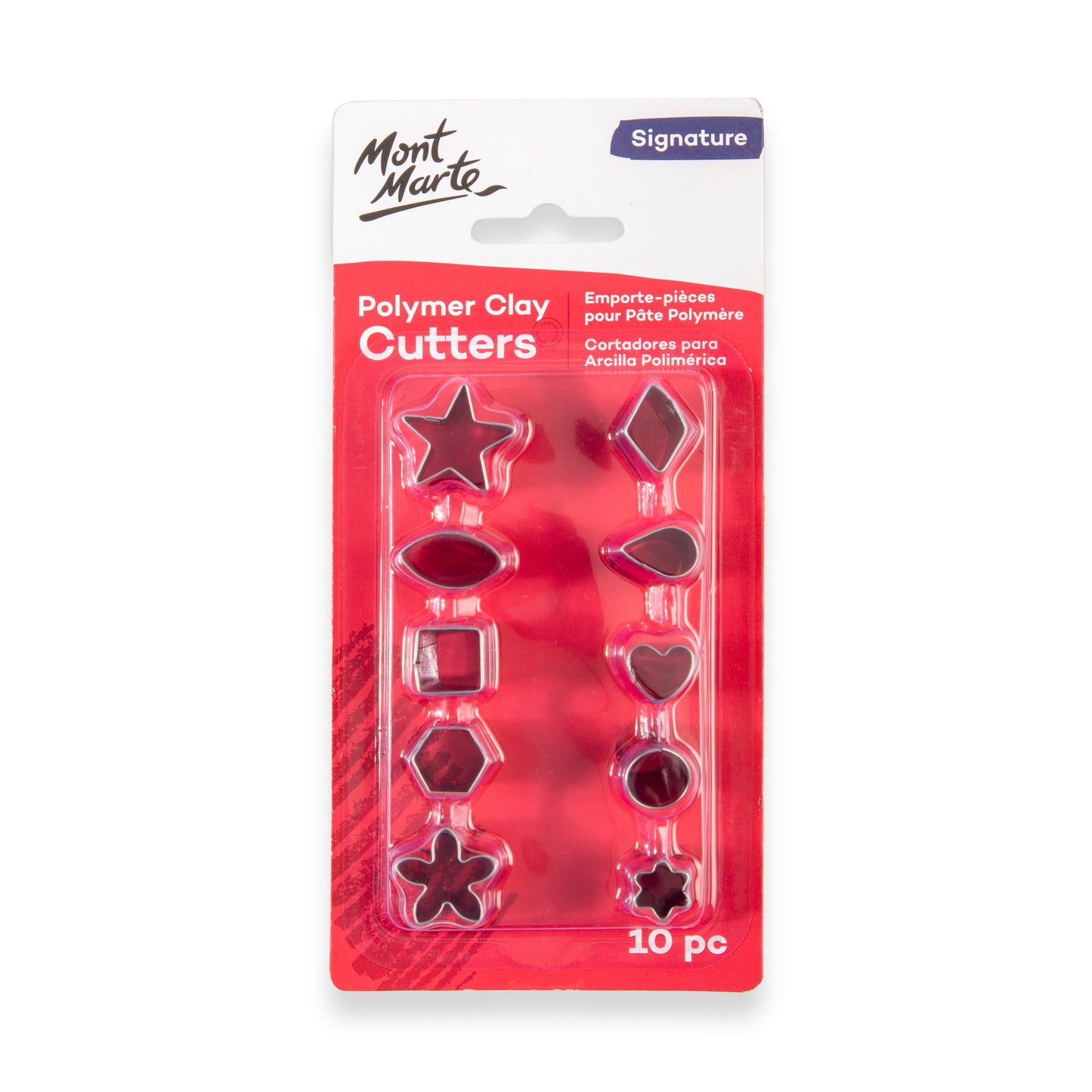 Polymer Clay Mini Cutter Set 10pc image 0