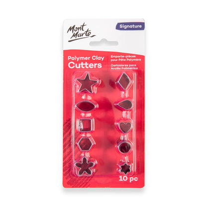 Polymer Clay Mini Cutter Set 10pc image 0