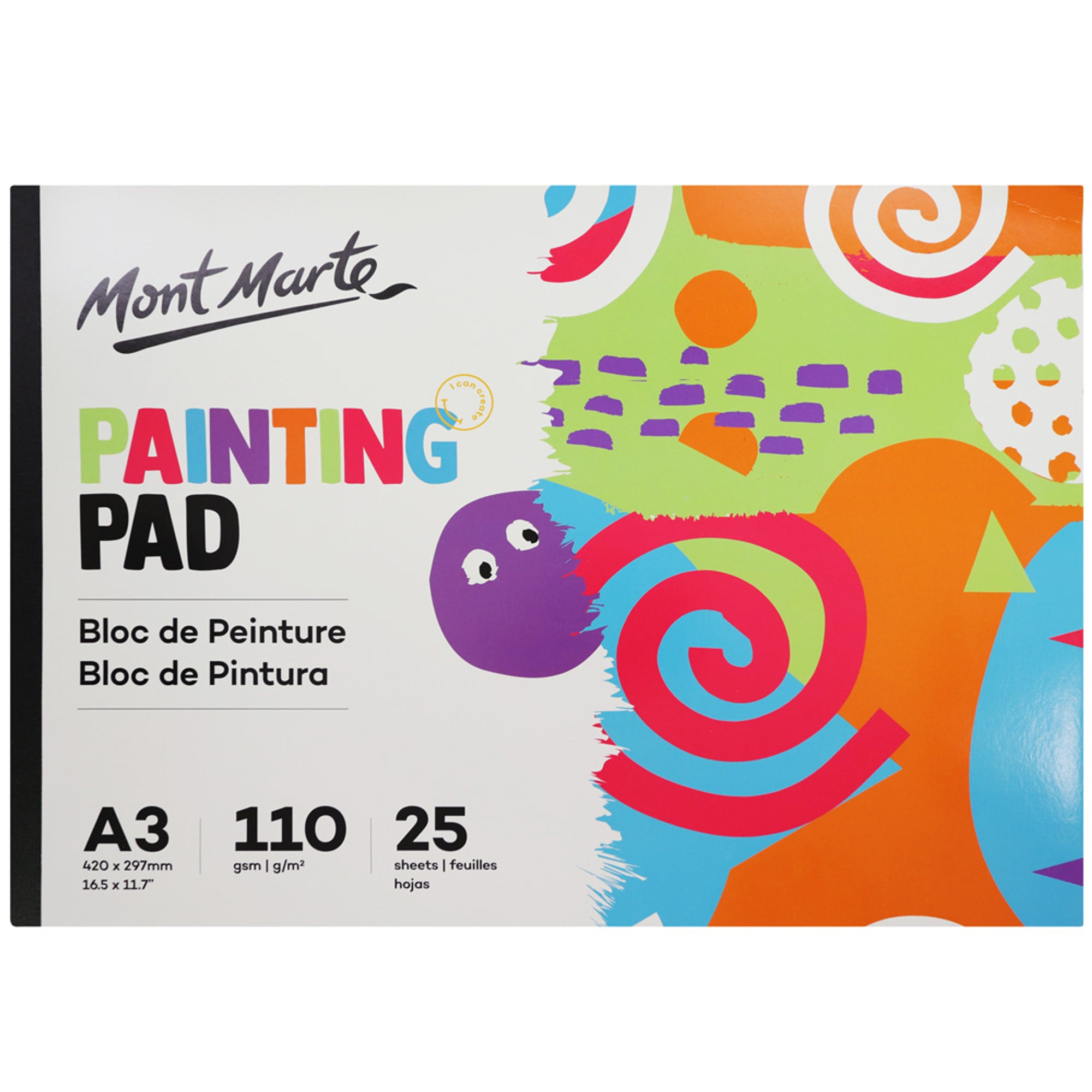 Painting Pad A3 25 Sheets image 0