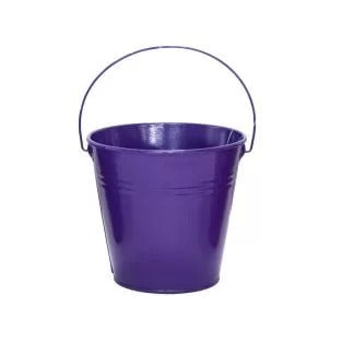 Mini Galvanized Bucket - Purple image 0