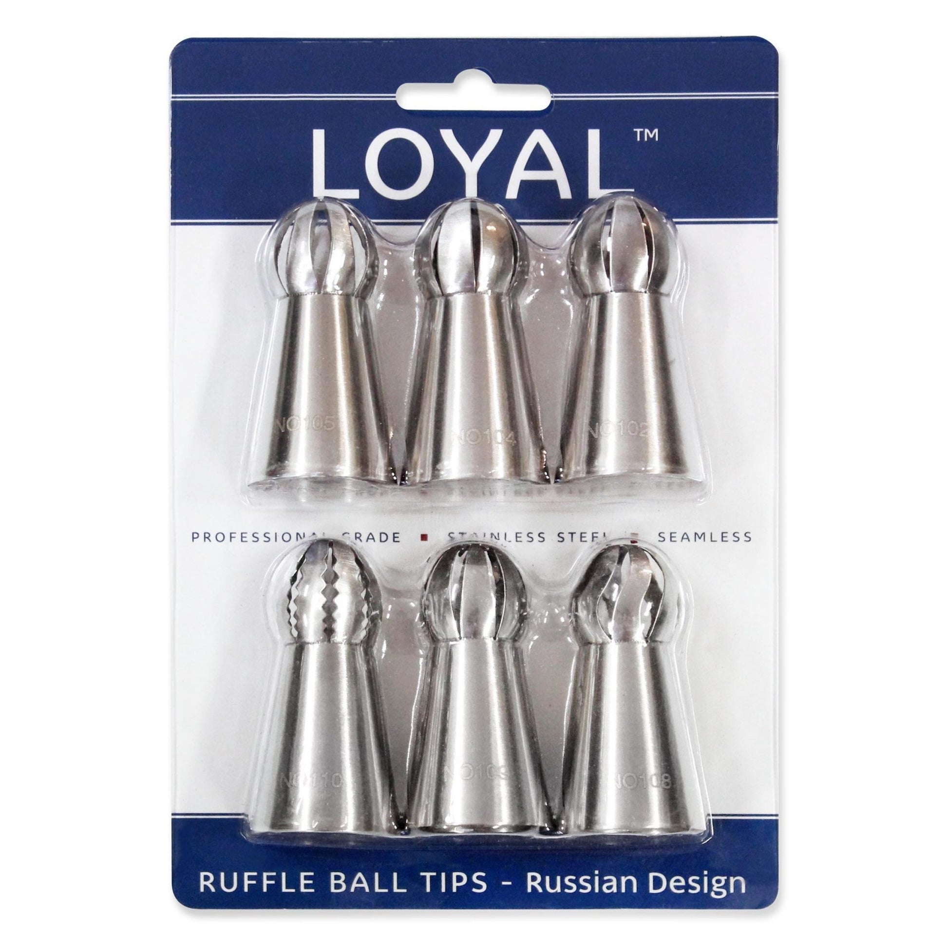 Russian Ruffle Ball Tip Set (6pc) image 0