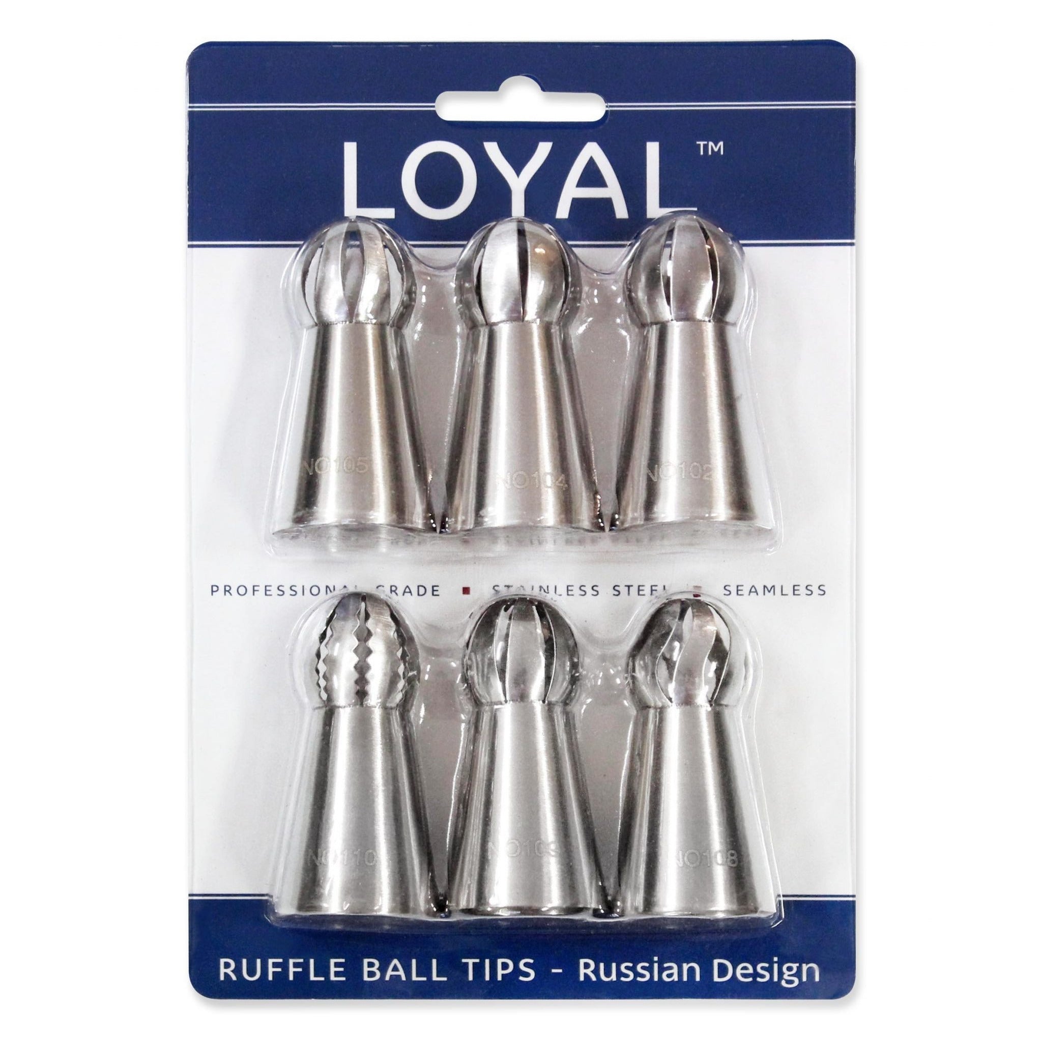 Russian Ruffle Ball Tip Set (6pc) image 0