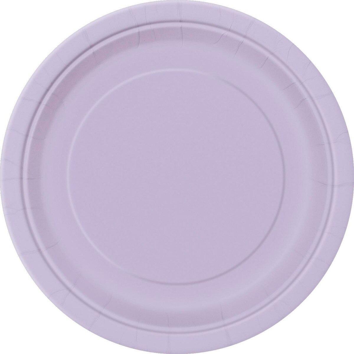 Lavender 23cm 8pk Paper Plates