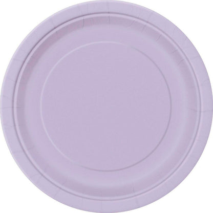 Lavender 23cm 8pk Paper Plates